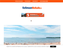 Tablet Screenshot of kotimaanmatkailu.fi
